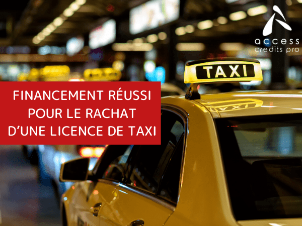 ACCESS CREDITS PRO Nantes obtient le financement de son client Taxi 347